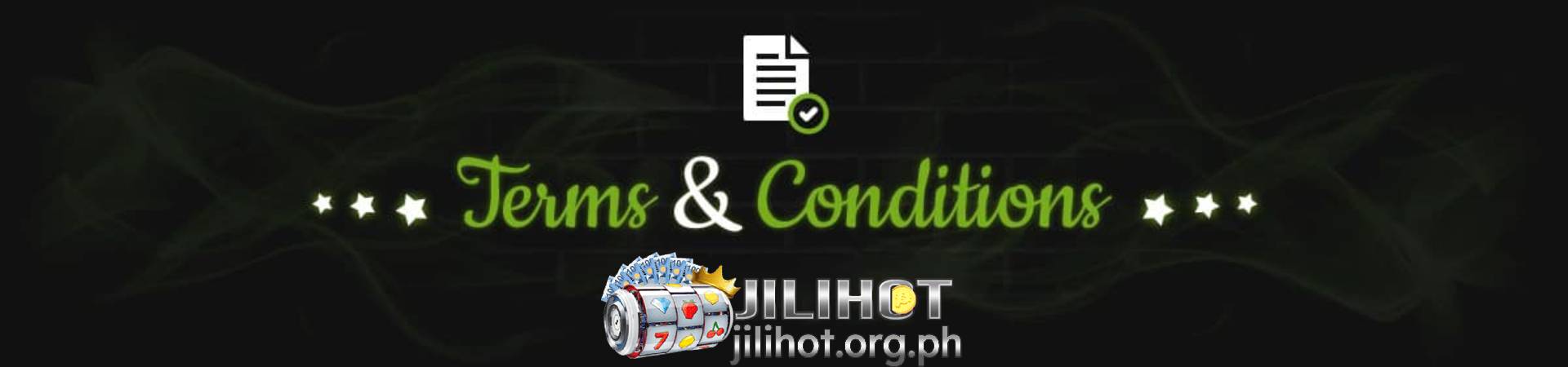 terms and conditions jilihot banner